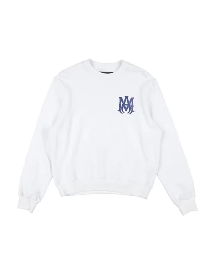 Толстовка Amiri, хлопок, белая