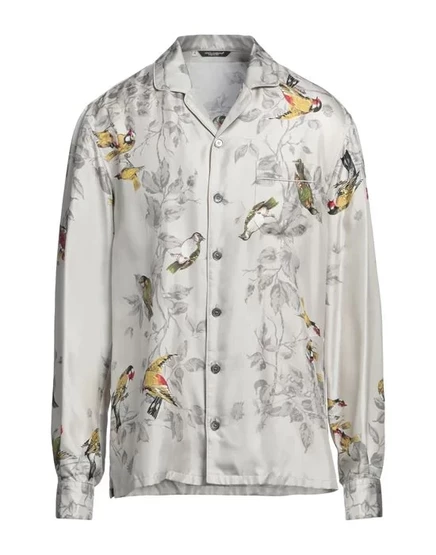 DOLCE&GABBANA Pубашка светло-серый