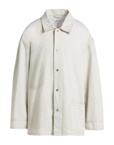 Мужская джинсовая куртка Maison Margiela Lorenz SP, светло-серая