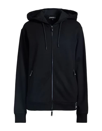 Женская толстовка Emporio Armani, чёрная
