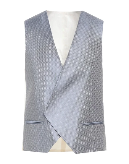 Мужской жилет Corneliani BRACCIALIN, серо-синий