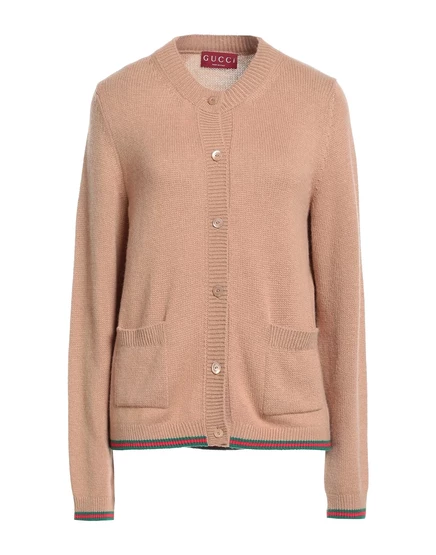 Женский кардиган Gucci Lorenz_SP, кашемир, бежевый