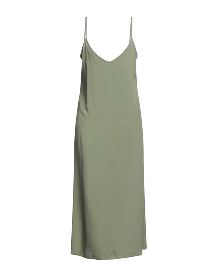 Женское макси-платье Max Mara Studio Papermag, хаки