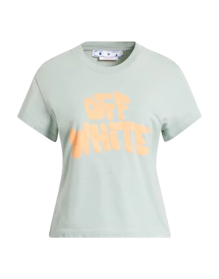 Женская футболка Off-White WONDERWOMAN, светло-серая