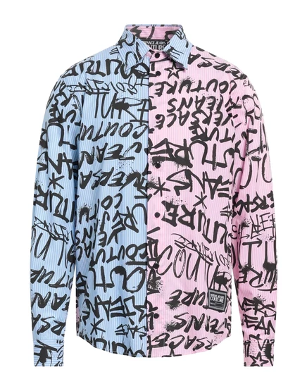 Мужская рубашка Versace Jeans Couture Papermag, розовая