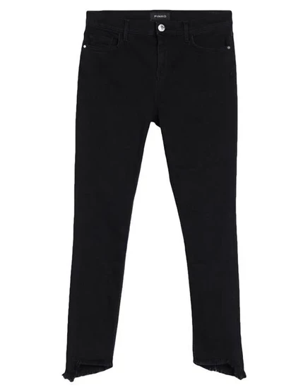 Женские джинсовые брюки PINKO скинни, черные