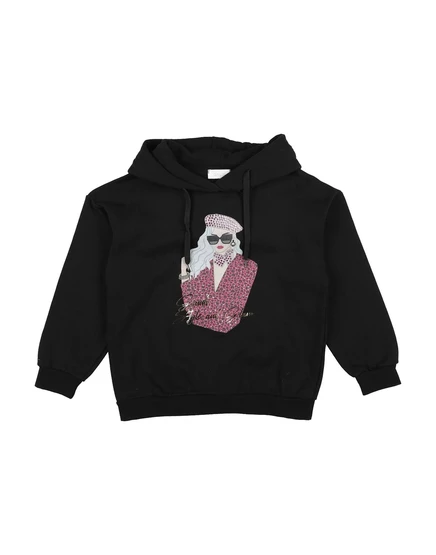 Женское худи GAUDÌ Promotion Junior, черное