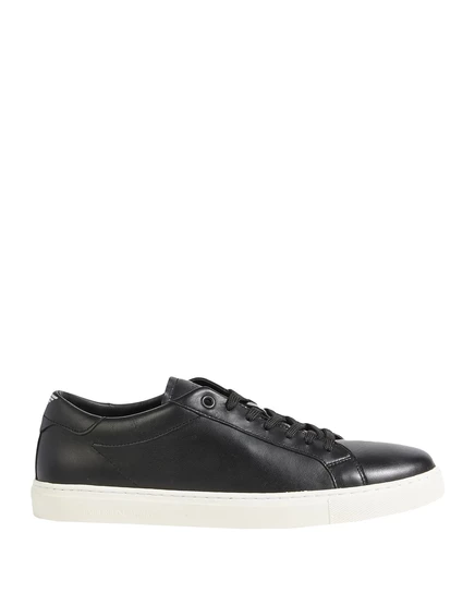 Мужские кеды Emporio Armani IBIZEN кожаные, черные