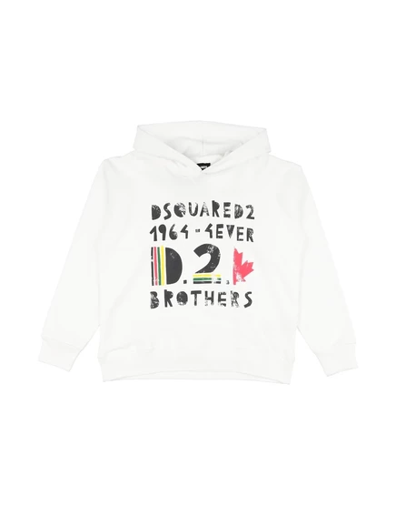 Детская толстовка DSquared2 promotion_junior, белая