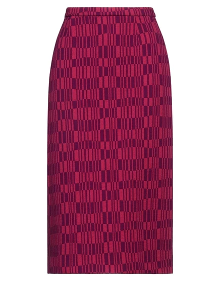 ROCHAS Midi skirts фуксия