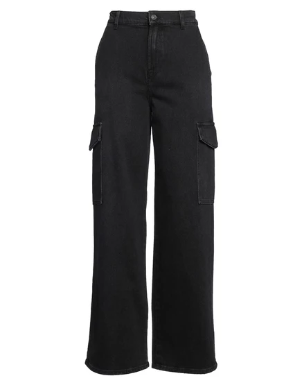 Женские джинсы-карго 7 For All Mankind Scout, черные