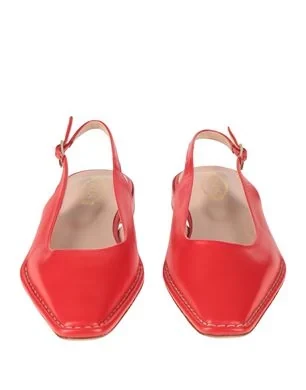 Женские балетки Tod's, красные