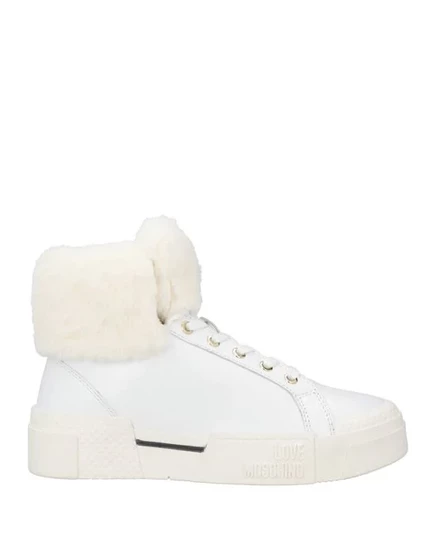 LOVE MOSCHINO Кроссовки белый