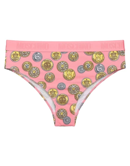 Женские трусы Moschino Wonderwoman, лососевые
