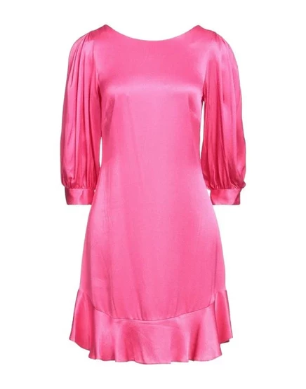 CLOSET Короткое платье фуксия