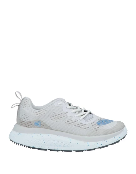 Женские кроссовки Keen низкие текстильные, светло-серые