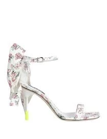 Мужские сандалии MSGM Papermag, белые