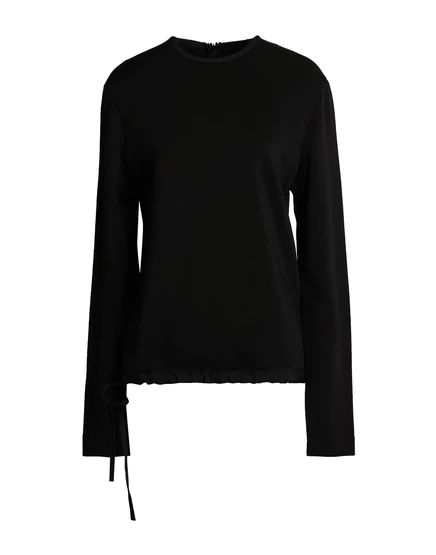 Женский топ Jil Sander с длинным рукавом, черный