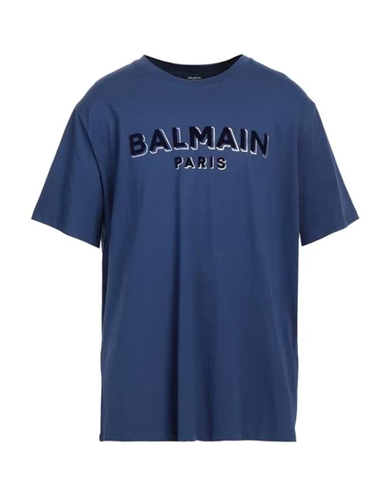 BALMAIN Футболка тёмно-синий