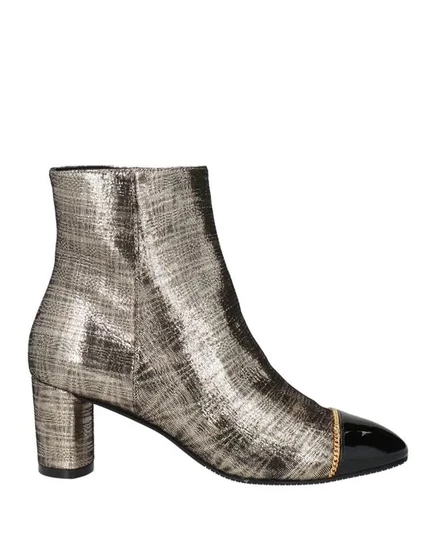 STUART WEITZMAN Полусапоги и высокие ботинки золотистый