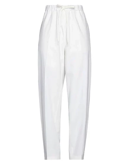 Женские повседневные брюки MM6 Maison Margiela, белые