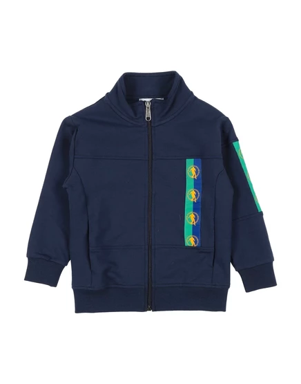 Мужская толстовка Bikkembergs JUNIOR, иссиня-чёрная