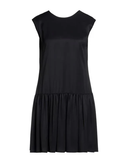 LANVIN Короткое платье чёрный