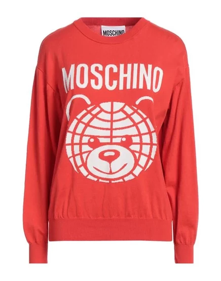 MOSCHINO Свитер томатный