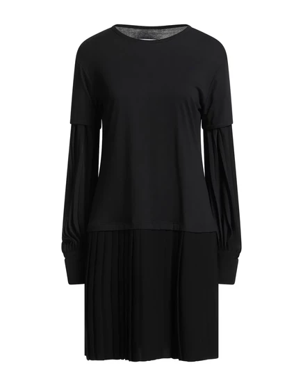 Женское мини-платье MM6 MAISON MARGIELA WONDERWOMAN, чёрное