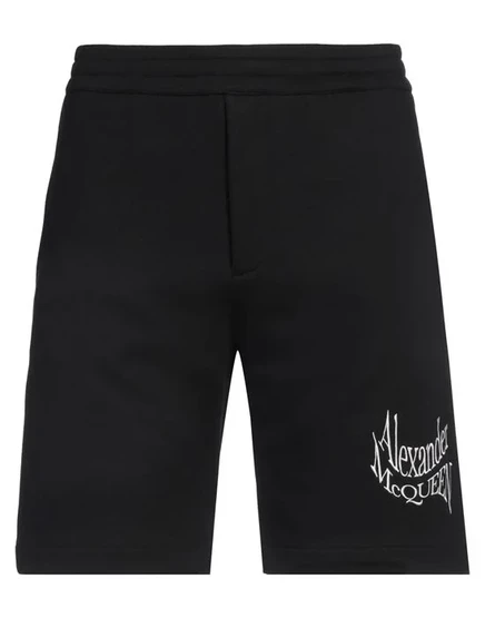 MCQUEEN Шорты и бермуды чёрный