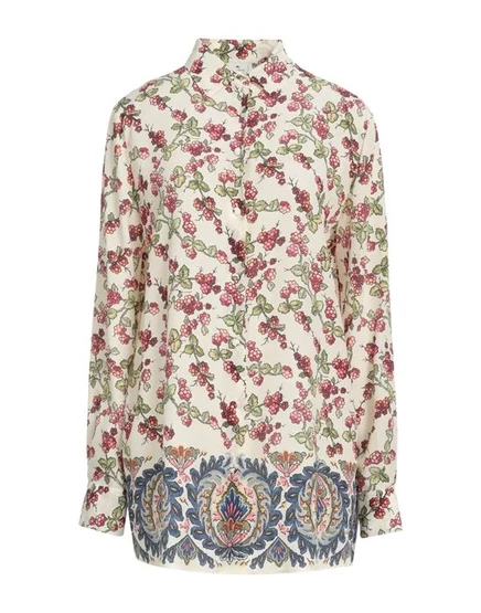 ETRO Pубашка слоновая кость