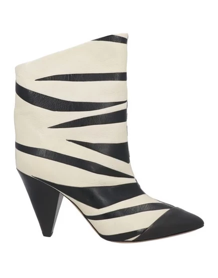 Женские полусапоги Isabel Marant, кожаные, белые