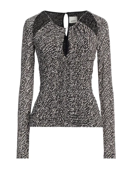 Женский топ Isabel Marant WONDERWOMAN, черный
