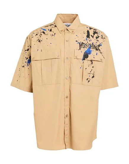 MOSCHINO Pубашка песочный