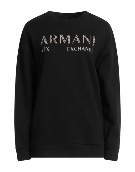Женский свитшот Armani Exchange Jadr, черный