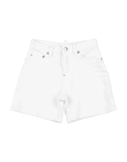 Женские джинсовые шорты Dsquared2, белые