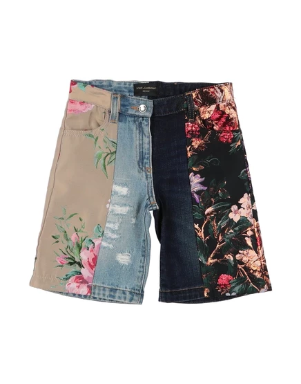Женские джинсовые шорты Dolce & Gabbana, синие