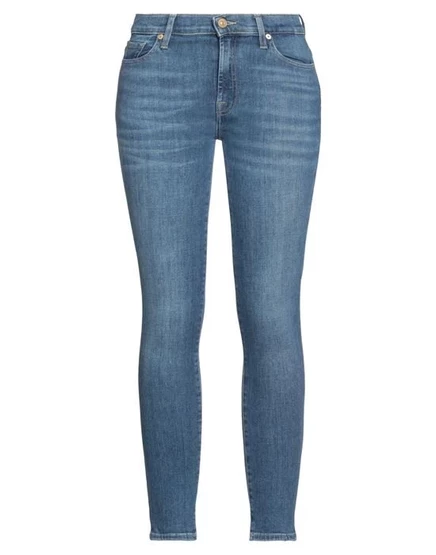 Женские джинсы 7 For All Mankind, синие