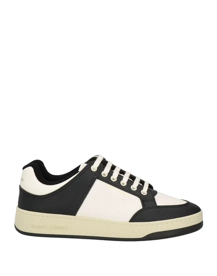 Мужские кеды Saint Laurent HAMISH кожаные, черные