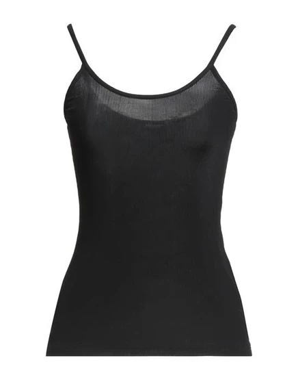 Женская майка DSquared2 из вискозы, черная