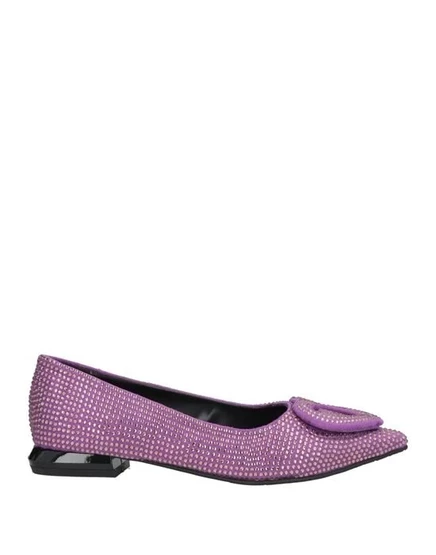 Женские балетки Tosca Blu из искусственной замши, сиреневые
