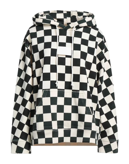 Женское худи MM6 Maison Margiela Braccialin, темно-зеленое