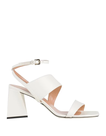 Женские сандалии Pollini Papermag, белые