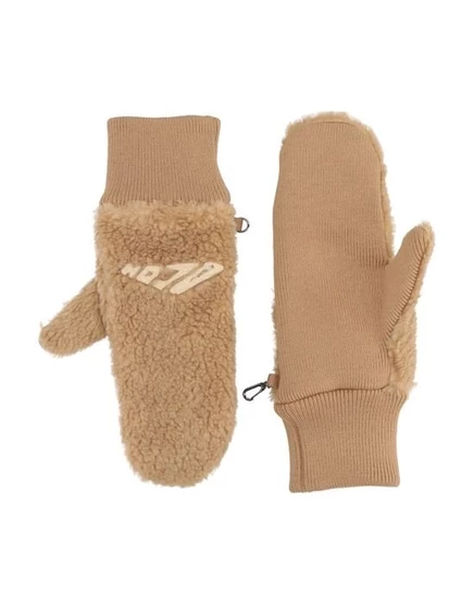 Женские перчатки DSquared2 из шерпы, верблюжие