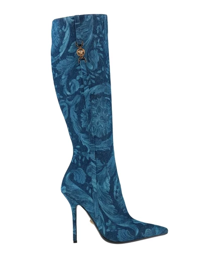 Женские сапоги Versace PAPERMAG, синие