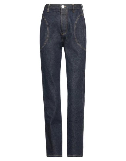 Женские джинсы ALAA Jeans прямые, синие