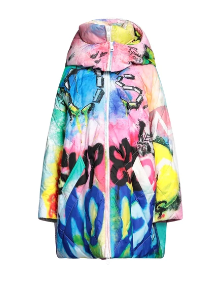 Женский пуховик Dolce&Gabbana Puffers, розовый