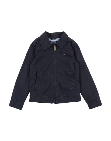 Мужская куртка Tommy Hilfiger KIDS, иссиня-чёрная