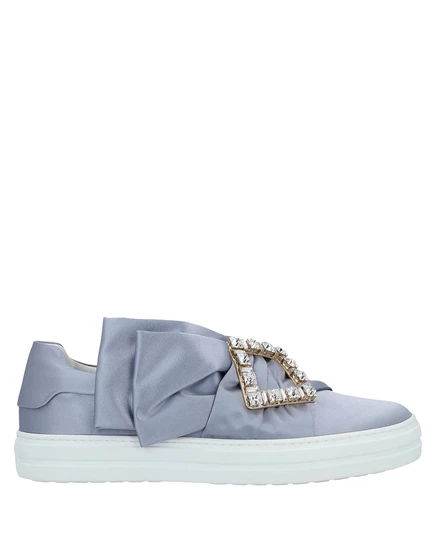 Женские кроссовки Roger Vivier Papermag, серые