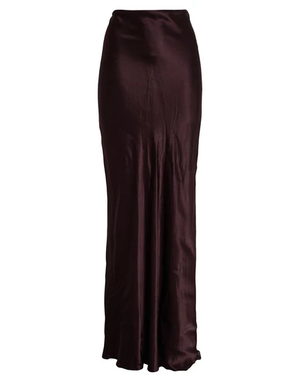 Женская юбка Ann Demeulemeester Lorenz_SP, темно-коричневая